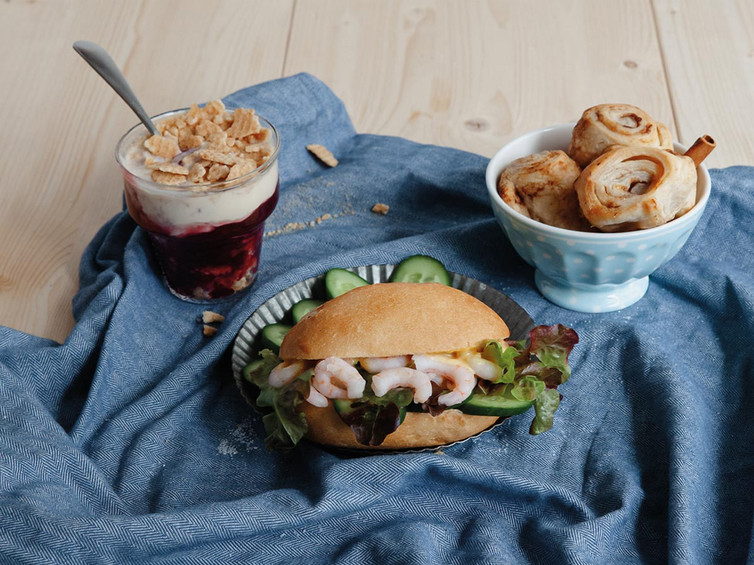 Garnelenbrötchen Garnelenbrötchen