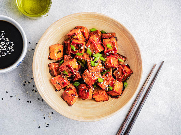 Tofu marinieren