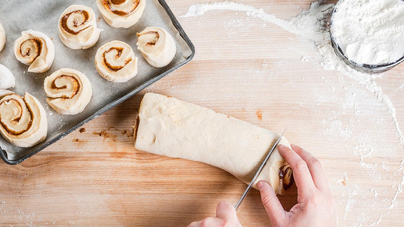 Franzbrötchen backen Franzbrötchen backen