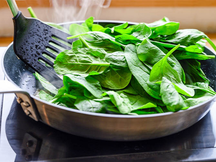 Spinat zubereiten