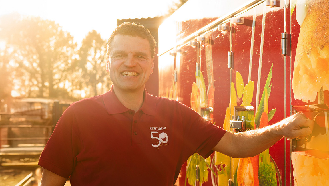 Eismann Christoph Blöming bietet einen Top Service Eismann Christoph Blöming bietet einen Top Service